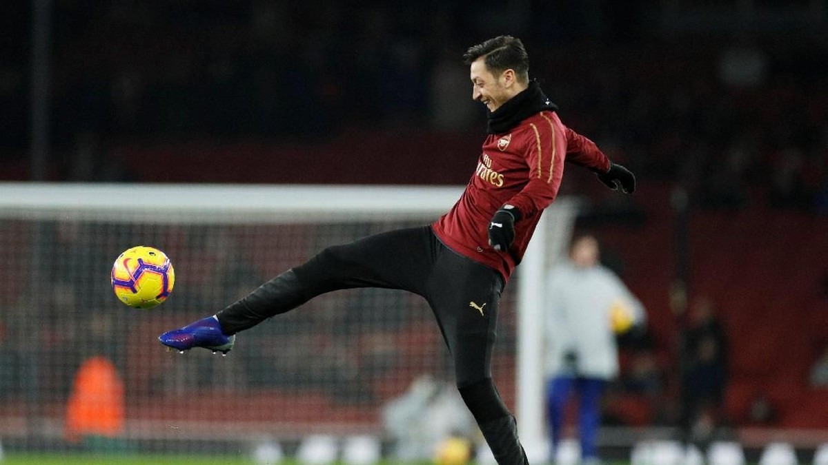 Mesut Oezil masih penting untuk Arsenal (John Sibley/Reuters)