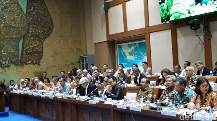 Rapat di Komisi VII dewan perwakilan rakyat RI/Foto: Danang Sugianto/detikcom