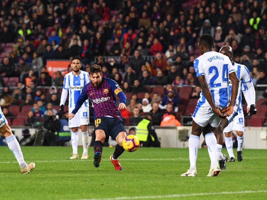 Hasil Liga Spanyol: Dembele, Suarez, Messi Antar Barcelona Atasi Leganes Hasil Liga Spanyol: Dembele, Suarez, Messi Antar Barcelona Atasi Leganes