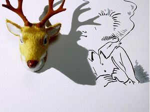 Sulap Bayangan Jadi Lukisan, Seniman Ini Tenar di Instagram