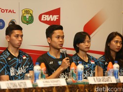 Hasrat Anthony Pertahankan Gelar di Indonesia Masters