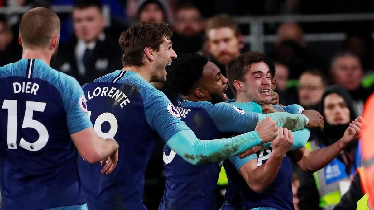 Tottenham Hotspur menang dramatis 2-1 atas Fulham (Foto: Andrew Couldridge/Action Images via Reuters)
