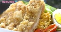 Resep Ramen Kuah Gulai Ayam Krispi, Wajib Dicoba Saat Musim Hujan