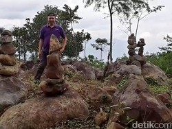 Teka-teki Batu Bersusun di Gunung Silayung Garut