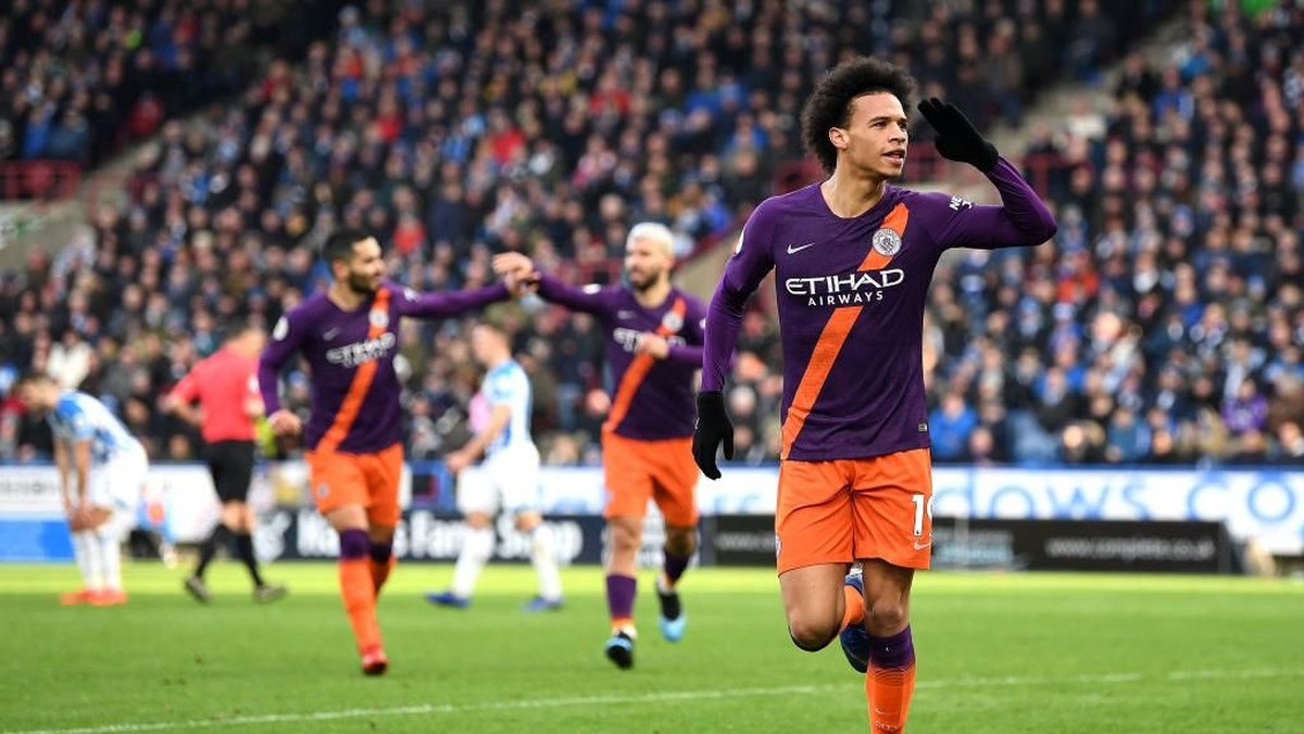Manchester City menang 3-0 atas Huddersfield Town. (Foto: Michael Regan/Getty Images)