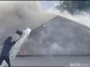 Kebakaran LP Biaro Sumbar Padam, 74 Napi Dievakuasi