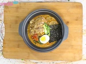 Resep Ramen Kuah Gulai Ayam Krispi, Wajib Dicoba Saat Musim Hujan