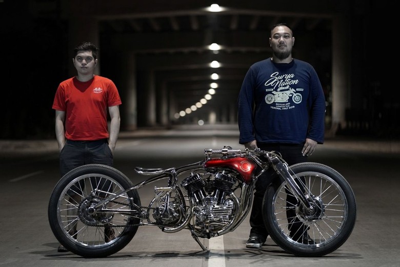 Tosan Adji, Motor Modifikasi Anak Indonesia yang Memukau Dunia. Foto: Dok. Suryanation Motorland Tosan Adji, Motor Modifikasi Anak Indonesia yang Memukau Dunia. Foto: Dok. Suryanation Motorland