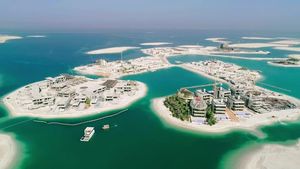 Foto: Mega Resor di Dubai Senilai Rp 71 T
