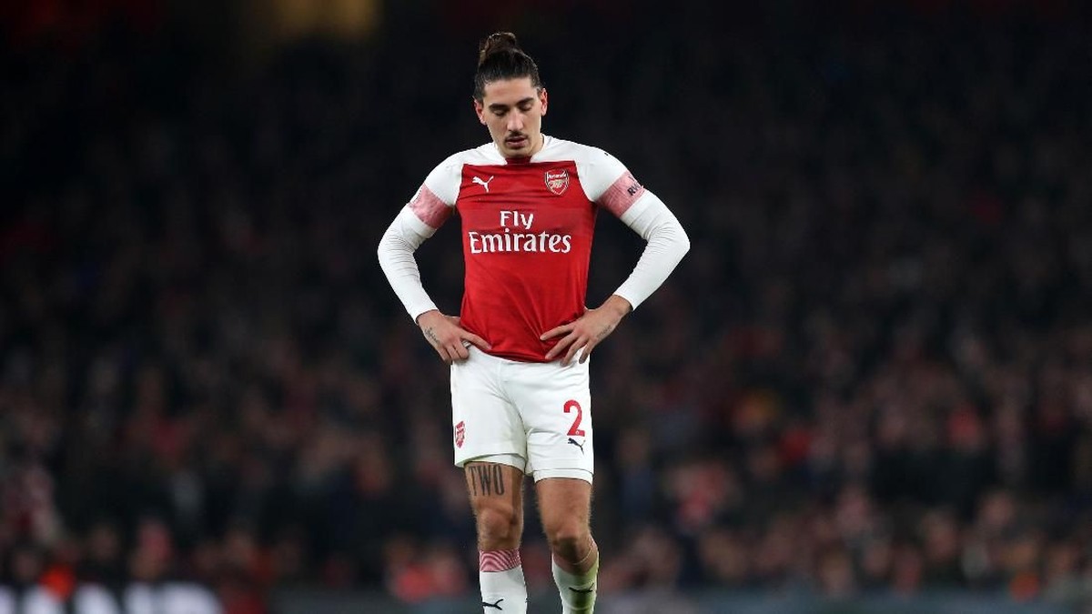Hector Bellerin absen sembilan bulan karena cedera ACL (Catherine Ivill/Getty Images)