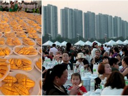 Politisi Thailand Jamu Wisatawan China dengan 5 Ton Mango Sticky Rice
