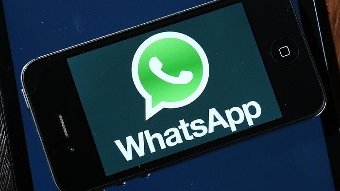 Aplikasi WhatsApp. Foto: Justin Sullivan/Getty Images