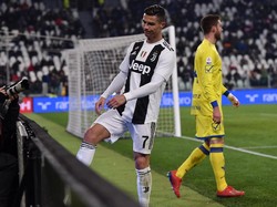 Tak heran kalau Ronaldo terlihat frustrasi di laga ini. (Foto: Tullio M. Puglia/Getty Images)