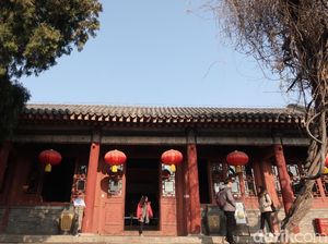 Foto: Kediaman Raja di Kelenteng Tertua China Foto: Kediaman Raja di Kelenteng Tertua China