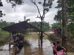 Perahu Eretan Hanyut di Serang, 2 Penumpang Hilang