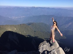 Jatuh ke Jurang, Gigi Wu Si Bikini Climber Taiwan Tewas Akibat Hipotermia
