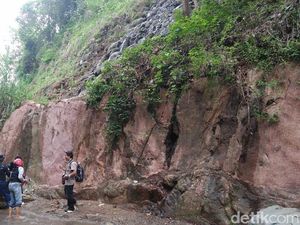 Foto: Lantai Samudra Purba di Kebumen