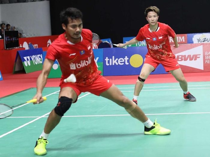 Tontowi Ahmad/Liliyana Natsir di Indonesia Masters 2019. (Foto: dok. PBSI)
