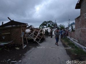 3 Kali Diterjang Puting Beliung, 81 Rumah di Probolinggo Rusak