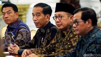 Jokowi Terima Ormas LPOI di Istana