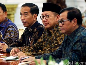 Jokowi Terima Ormas LPOI di Istana
