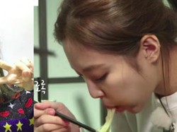Ini Gaya Jennie Blackpink Saat Makan Sate Ayam Sebelum Syuting