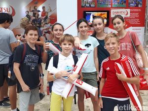 Ketika Siswa Sekolah Prancis Nonton Indonesia Masters 2019