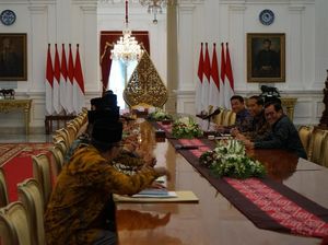 Bawa Ormas ke Istana, Said Aqil Doakan Jokowi Menang Pilpres