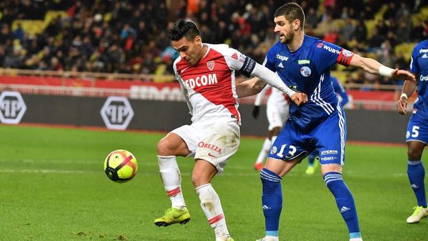 Monaco kalah 1-5 dari Strasbourg di kandang sendiri.