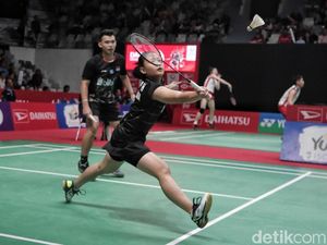 Rinov/Pitha Melangkah ke Babak 16 Besar Indonesia Masters