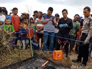 Keluarga Mayat Perempuan yang Dibakar di Sumsel Datangi RS