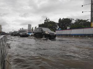 Penampakan Titik Banjir yang Kepung Makassar