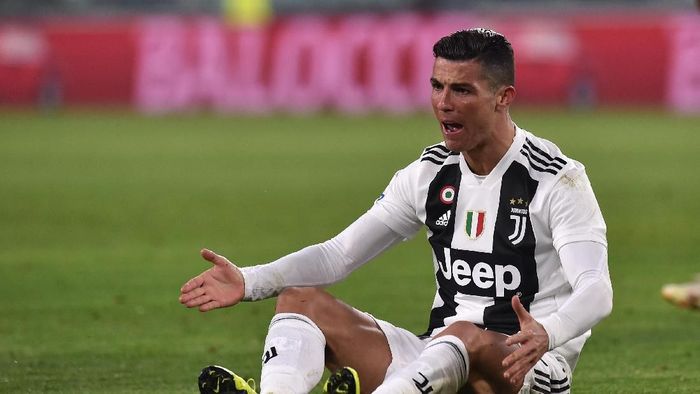 Cristiano Ronaldo absen saat Juventus bertemu Empoli. (Foto: Tullio M. Puglia/Getty Images)