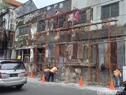 Hujan, Revitalisasi Jalan Karet Diprediksi Selesai Akhir Bulan