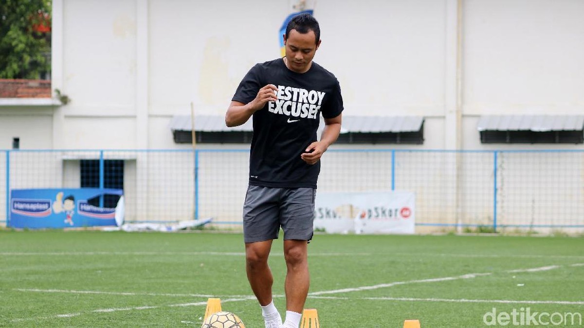Atep diminati klub Malaysia (Satria Nandha/detikSport)