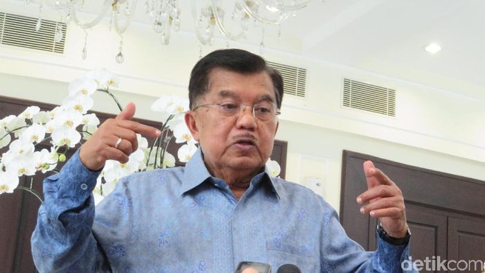 Foto: Wapres Jusuf Kalla (JK). (Noval-detikcom)