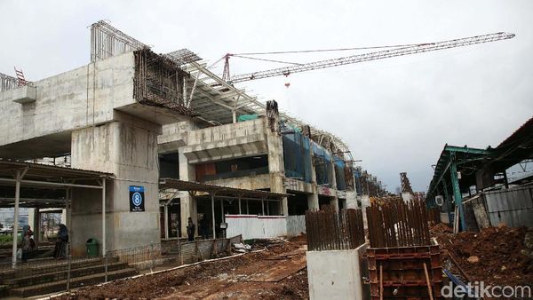 Mulai Berwujud, Begini Progres Revitalisasi Stasiun Manggarai