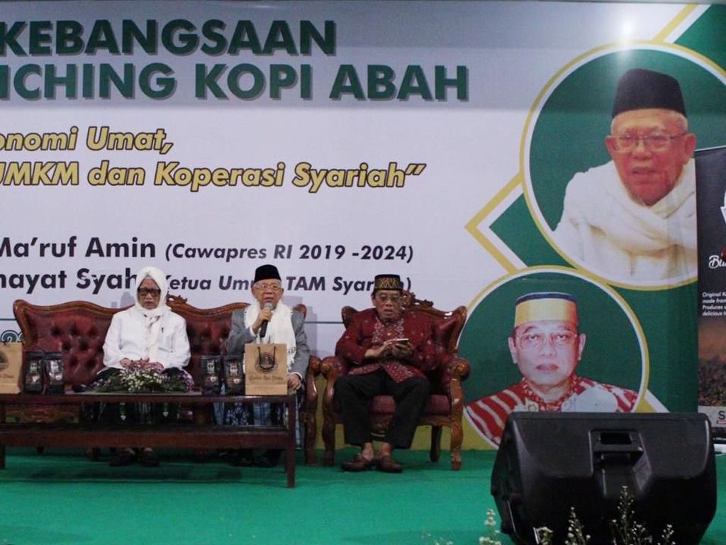 Maruf soal Ekonomi Syariah: Ibarat Bus Banyak tapi Penumpang Sedikit Maruf soal Ekonomi Syariah: Ibarat Bus Banyak tapi Penumpang Sedikit