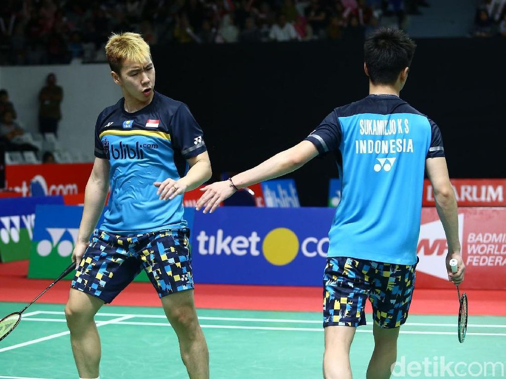 Susunan Pemain Indonesia vs Inggris: Marcus/Kevin Pimpin Tim Merah Putih Susunan Pemain Indonesia vs Inggris: Marcus/Kevin Pimpin Tim Merah Putih