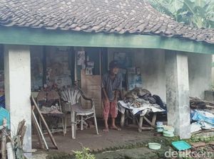 Cerita Kakek Sadikun, Tinggal di Rumah Reyot dan Tidur di Emperan