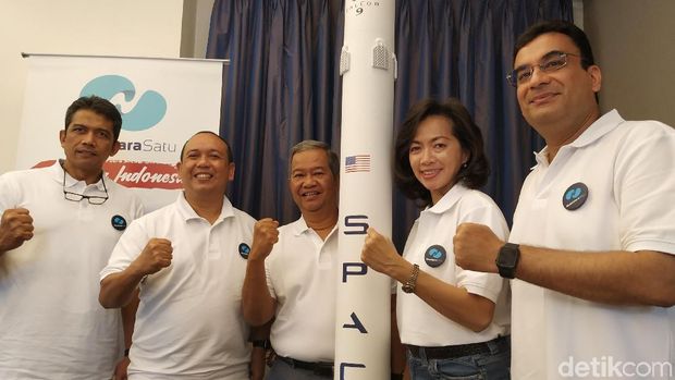 Nusantara Satu Sukses Mengorbit, Internet Merata di Depan Mata