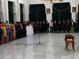 Lantik Bupati Garut, Ridwan Kamil: Jangan Salah Niat