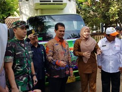 Kementan Lepas Ekspor 93 Ton Manggis Pandeglang ke China