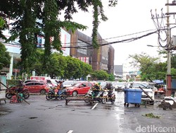 Kabel Terjuntai Akibat Pohon Roboh, Arus Lalu Lintas Dialihkan