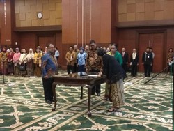 Sri Mulyani Lantik 21 Pejabat Eselon II Hasil Mutasi