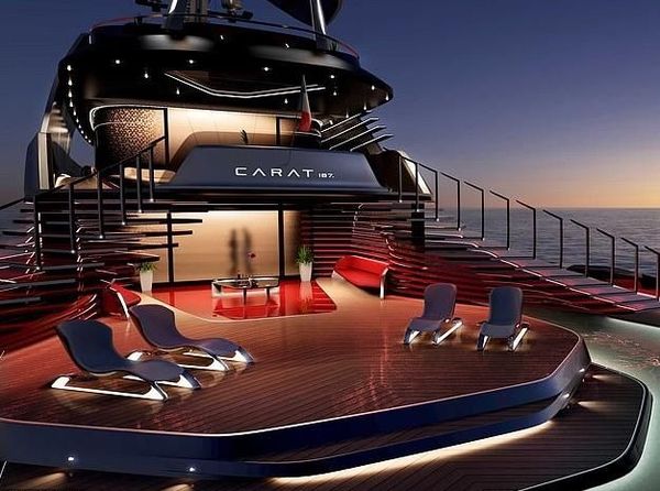Penampakan Kapal Yacht Super Mewah Seharga Rp 1,8 Triliun