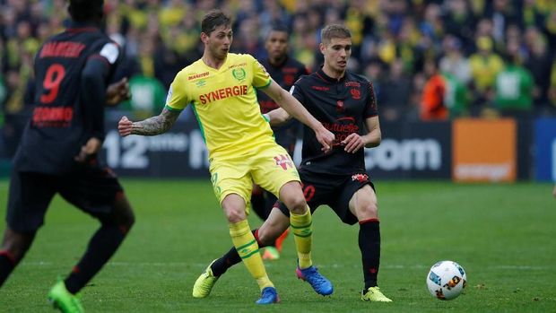 Emiliano Sala direkrut Cardiff City dari Nantes pada bursa transfer Januari.