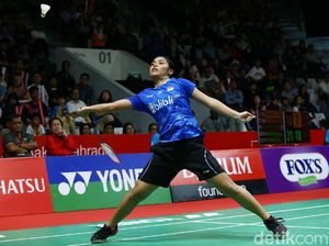 Sakit Pinggang, Gregoria Batal Jumpa Pers Indonesia Masters 2019