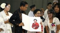 The Brave Lady untuk Jokowi-JK di Ultah Megawati