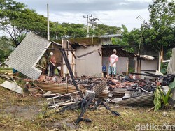 Rumah Kebakaran di Ciamis, Ayah dan Bayinya Alami Luka Bakar